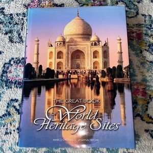 The great book of world heritage sites coffee table book